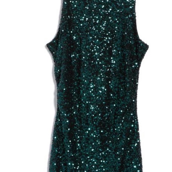 Abound Silver Sequin Mini Dress - Picture 4 of 6